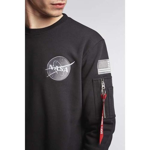 Alpha Industries SPACE SHUTTLE SWEATER 03 BLACK M na Arena.pl