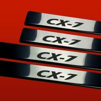 Listwa progowa MAZDA CX-7 Stal nierdzewna 304 połysk 4szt