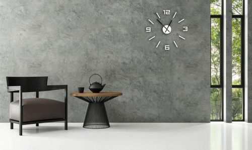 Zegar Arabic biały 50 cm na Arena.pl