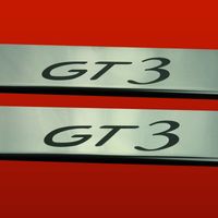 Listwa progowa PORSCHE 911 996 GT3 Stal nierdzewna 304 połysk 2szt