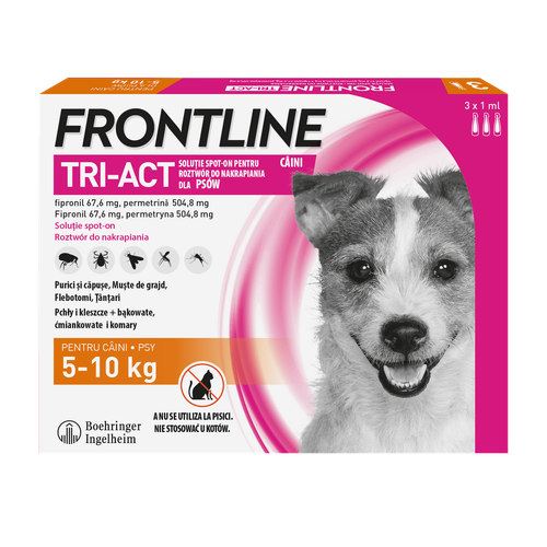 frontline tri-act dla psów 3x1ml na Arena.pl