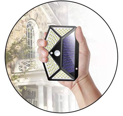 LAMPA SOLARNA Z CZUJNIKIEM RUCHU 3 TRYBY ŚWIECENIA ZEWNĘTRZNA OGRODOWA LED na Arena.pl