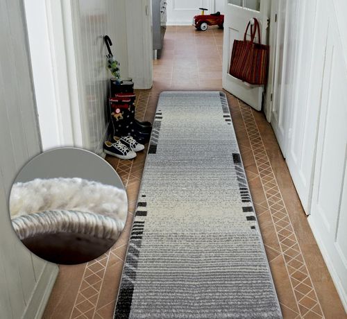 Chodnik SHADOW 8597 silver szary 100 cm na Arena.pl