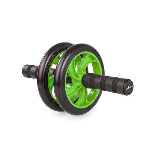 Kółko Ab Wheel Wałek Do Ćwiczeń Mięśni Brzucha Podwójne Z Matą Pretorians na Arena.pl