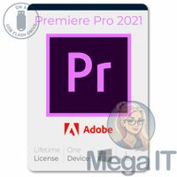 Premiere Pro 2021 -  Licencja Wieczysta (LifeTime) - Windows - Licencja Biznes - BOX (USB)