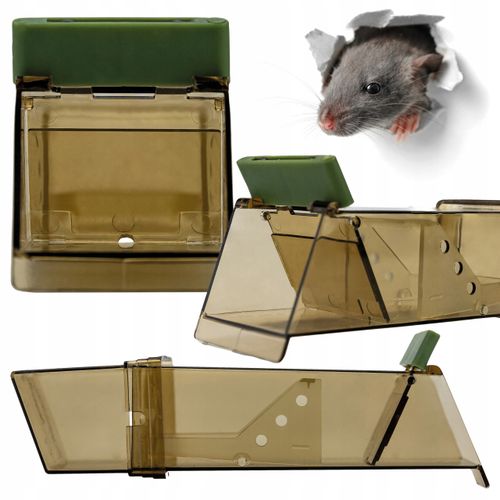 Pułapka na myszy ŻYWOŁAPKA MYSZOŁAPKA HUMANITARNY CHWYTACZ DO ZWALCZANIA na Arena.pl