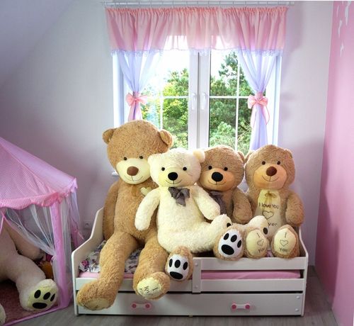 DUŻY MIŚ PLUSZOWY 200 cm TEDBI PLUSZOWY MASKOTKA na Arena.pl