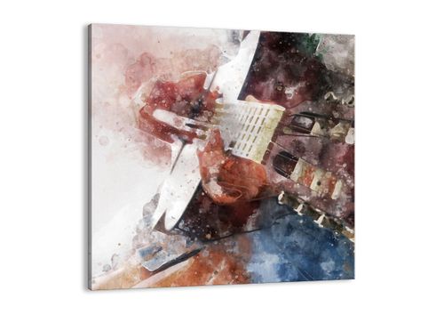 Obraz Na Płótnie - Muzyka Gitara - 70X70 Cm - Ac70X70-4000 na Arena.pl