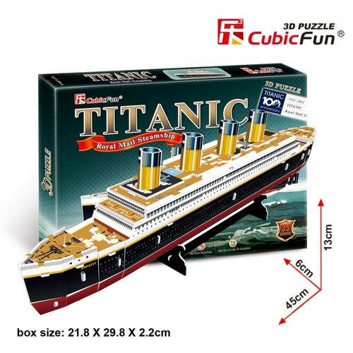Cubicfun Puzzle 3D Titanic Mały na Arena.pl