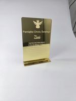 Lustrzana kartka na chrzest