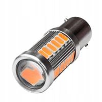 ŻARÓWKA LED P21W BA15S POMARAŃCZOWA KIERUNEK USA
