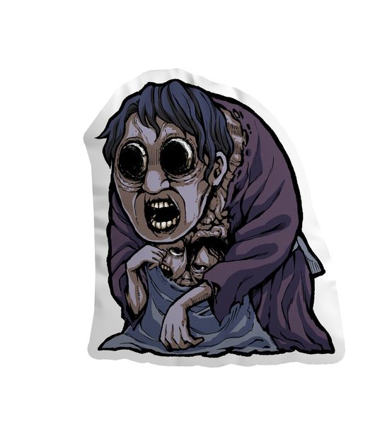 Poduszka Chibi - Mieruko-chan. Dziewczyna, która widzi więcej zdjęcie 1