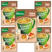Knorr Gorący Kubek Żurek z grzankami 17 g x 5 sztuk