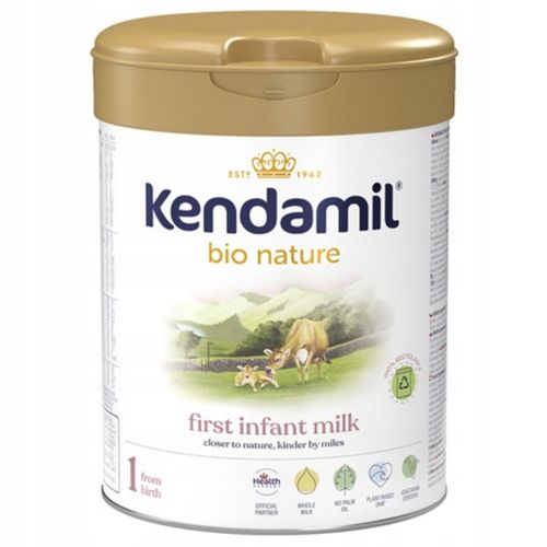Mleko Początkowe Kendamil 1 Premium Bio Nature Bez Oleju Rybiego 800g na Arena.pl