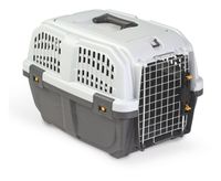 Transporter dla psa kota zwierząt IATA - SKUDO 1 MPS GREY 48x31x31cm