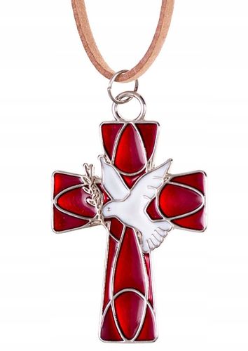 NASZYJNIK - KRZYŻYK - DUCH ŚWIĘTY - RZEMYK na Arena.pl