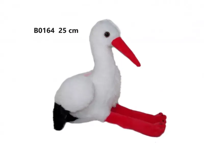 Pluszak Bocian 25cm Siedzacy Sa zdjęcie 1