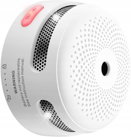 CZUJNIK ALARM DYMU POŻARU OGNIA Wi-Fi APLIKACJA TUYA BATERIA CERTYFIKAT TUV