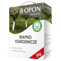 BOPON Wapno ogrodnicze 3kg - Bielenie drzew i odkwaszanie gleby - Wydajne