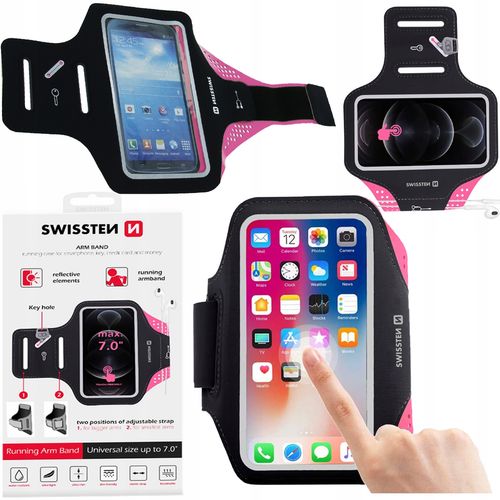 ETUI NA RAMIĘ DO BIEGANIA CASE MAX 7" SWISSTEN na Arena.pl