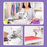 PRAWDZIWA MASZYNA DO SZYCIA DLA DZIECI + IGŁA NICI OSŁONA NA PREZENT