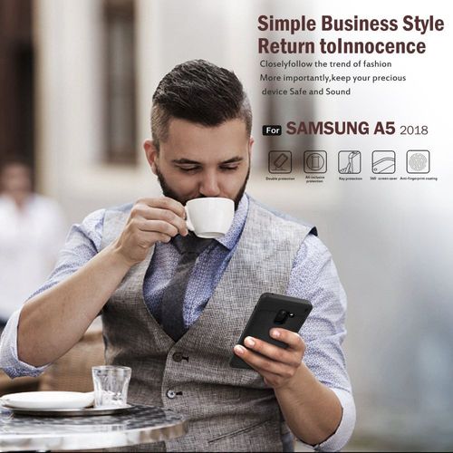 TECH-PROTECT TPULEATHER GALAXY A8 2018 BLACK na Arena.pl