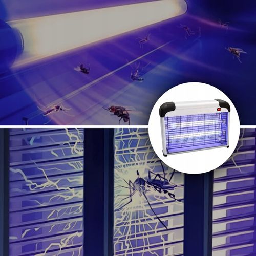 LAMPA OWADOBÓJCZA UV na komary muchy owady itp. DUŻA MOCNA BARDZO na Arena.pl