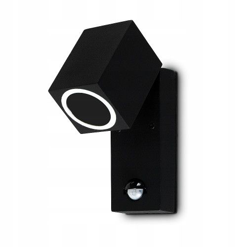 LAMPA ZEWNĘTRZNA ŚCIENNA CZUJNIK RUCHU GU10 zdjęcie 2