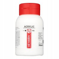 Farba akrylowa 750ml Titanium White TALENS ART CREATION 105