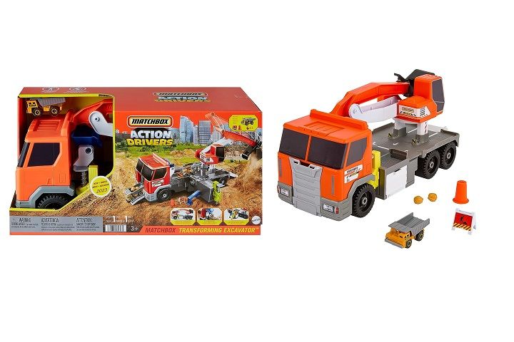MATCHBOX Ciezarowka koparka HPD64 /1 zdjęcie 1