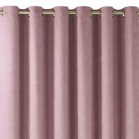 CURT/HOM/MILANA/CHENILLE/EYELETS/G/ROSE/140x245