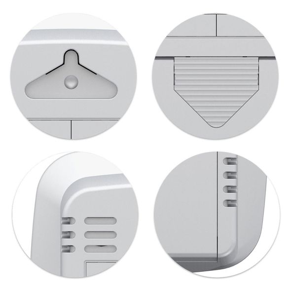 Stacja pogodowa z wyświetlaczem BD-903 srebrny zdjęcie 6