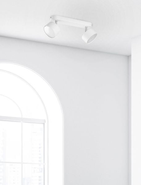 CLARK WHITE LAMPA SUFITOWA 2 PŁ zdjęcie 5