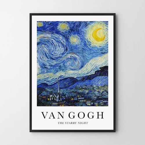 Plakat Van Gogh starry night 61x91 cm na Arena.pl