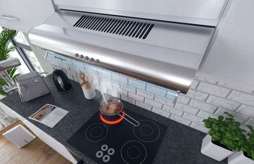 OKAP PODSZAFKOWY KUCHENNY 50cm BERDSEN INOX 10A na Arena.pl