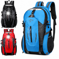 PLECAK TURYSTYCZNY TREKKINGOWY 40L GÓRSKI MĘSKI DAMSKI WODOODPORNY BLUE