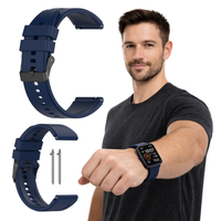 Pasek do Xiaomi Redmi Watch 5 Lite opaska bransoleta silikon granatowy 22mm