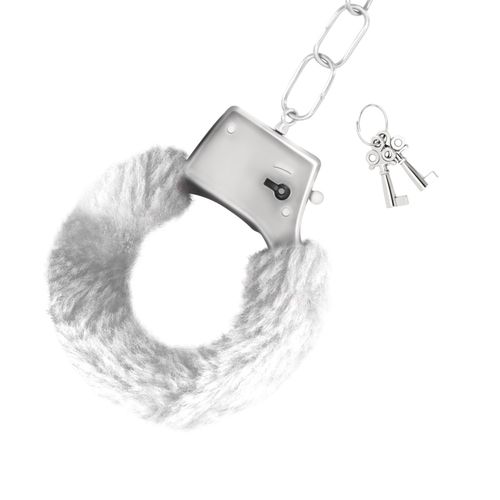 Love Cuffs Furry Handcuffs Crushious White na Arena.pl