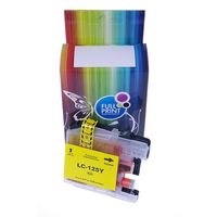 Zamiennik tuszu LC-125Y XL Żółty Wydajny