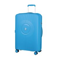 Średnia walizka PUCCINI MYKONOS PP021B 7B Niebieska