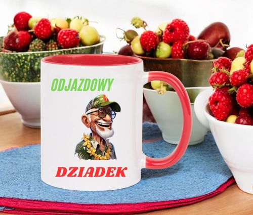 KUBEK Z NADRUKIEM ŚMIESZNY PREZENT DZIEŃ DZIADKA URODZINY IMIENINY DZIADEK na Arena.pl