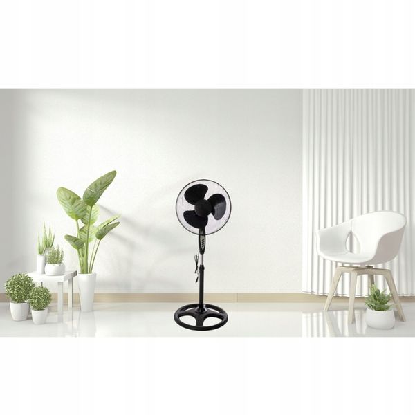WENTYLATOR PODŁOGOWY STABILNA PODSTAWA ENERGOOSZCZĘDNY ŁOPATKOWY PILOT zdjęcie 7