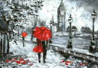 FOTOTAPETA widok miasto Londyn Big Ben 3D 400x280