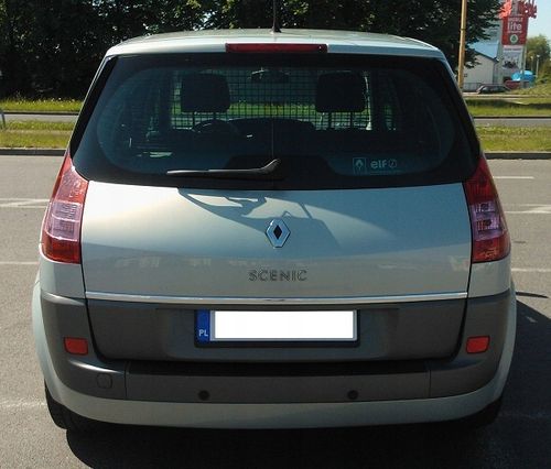 Renault SCENIC II 2 GRAND - LISTWA CHROM na Klapę na Arena.pl