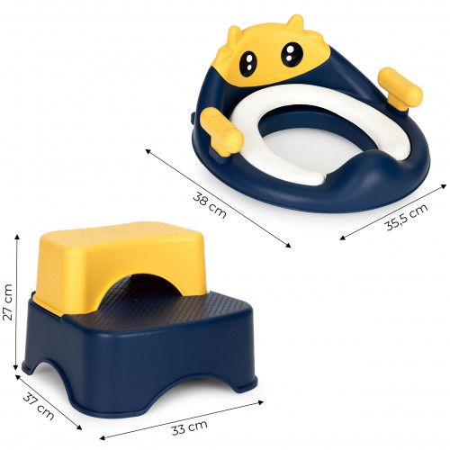 NAKŁADKA NA TOALETĘ ZE SCHODKAMI DLA DZIECI 6-36 MIESIĘCY na Arena.pl