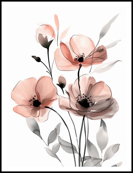 Plakat 75x100cm Subtelny Okaz zdjęcie 3