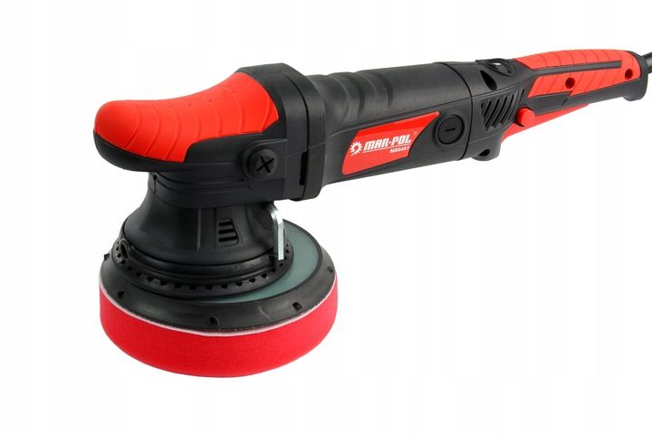 POLERKA SAMOCHODOWA szlifierka OSCYLACYJNA Z REGULACJĄ DUAL ACTION + GĄBKI zdjęcie 12