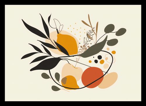 Plakat 29,7x21cm Botaniczny Wir na Arena.pl