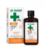 Dr Seidel Omega 3-6-9 Oil, karma uzupełniająca, 250ml