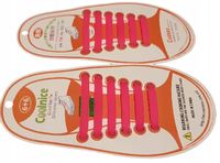 Sznurówki silikonowe bez wiązania DLA DZIECI 12szt